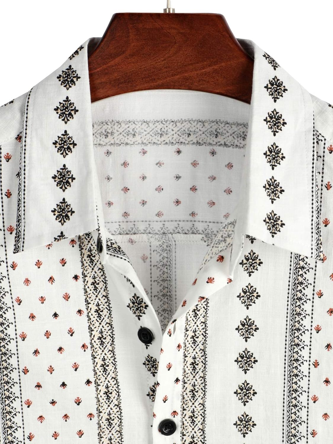 VATPAVE Mens Casual Short Sleeve Button Down Shirts Regular Fit Hawaiian Summer Shirts